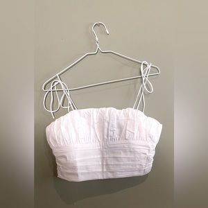 NWT Forever 21 Canvas Crop Top